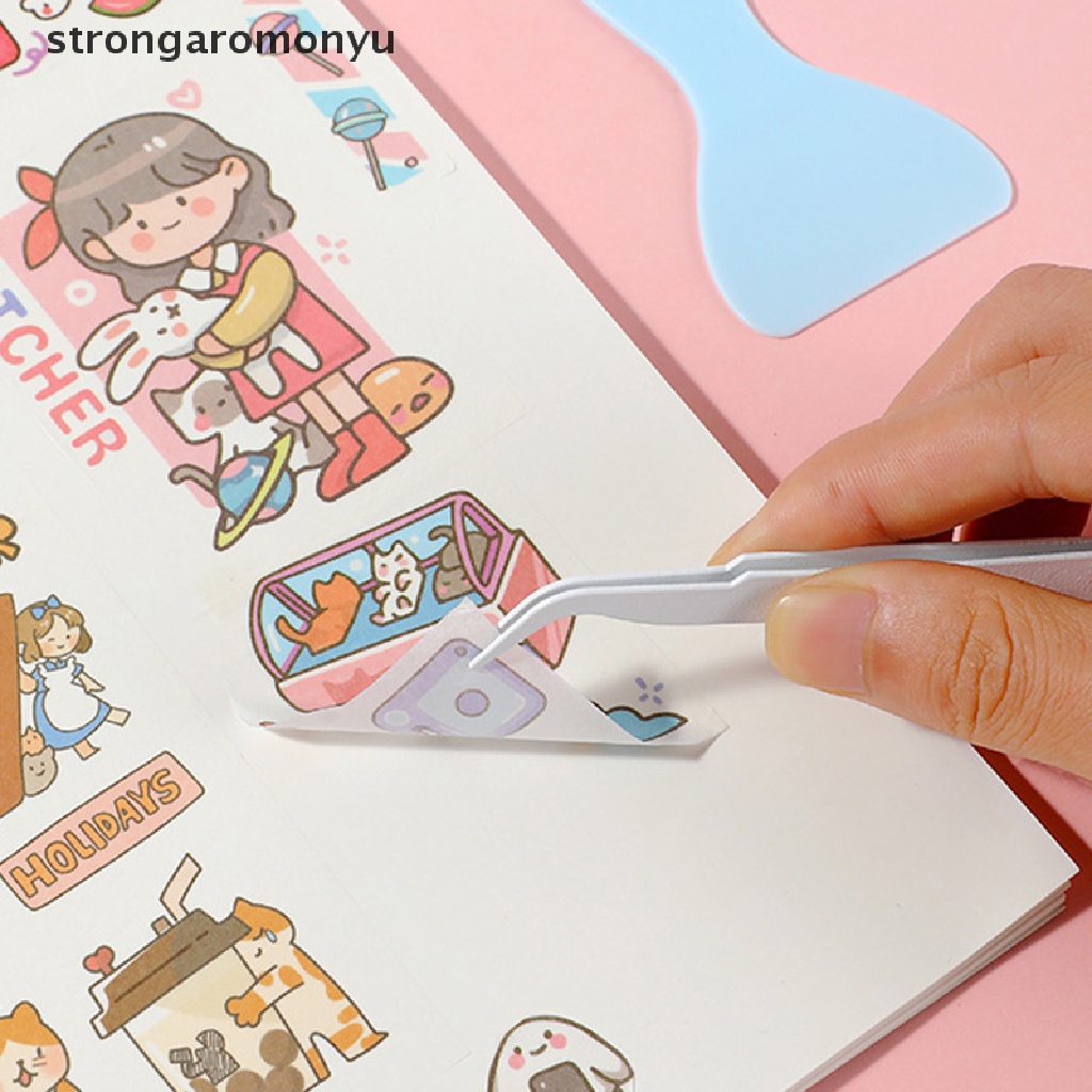 Bộ 4 Dụng Cụ Bút Nhíp Dùng Trang Trí Sổ Tay DIY Dễ Thương