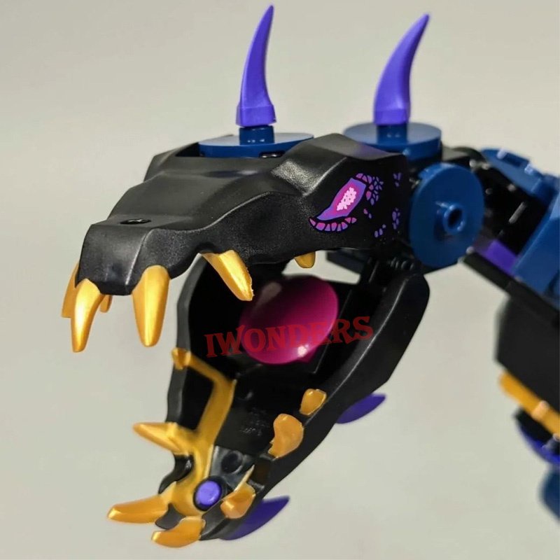 Mới Đồ Chơi Lắp Ráp Ninja Gold Lloyd Overlord MOC71742