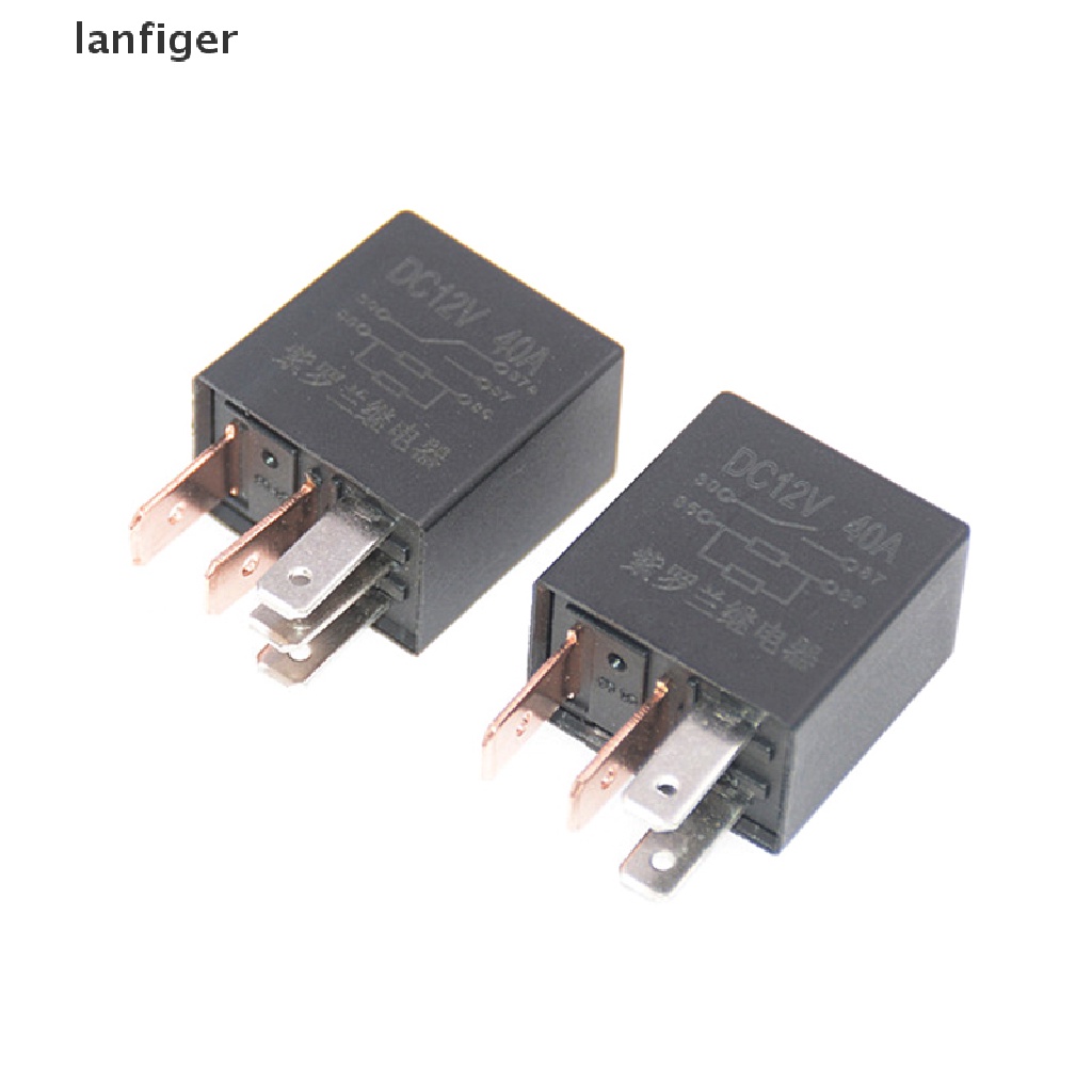 Rơ Le Báo Động Tự Động DC 12V 40A 1NO 1NC SPDT 4 / 5 Pins 40 Amp EN Cho Xe Hơi