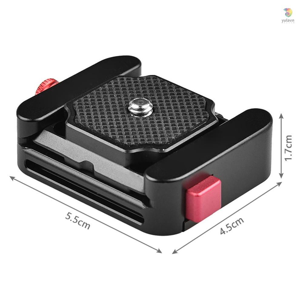 Giá Đỡ Máy Ảnh Andoer Tháo Lắp Nhanh Tiêu Chuẩn Arca Swiss 1 / 4-inch