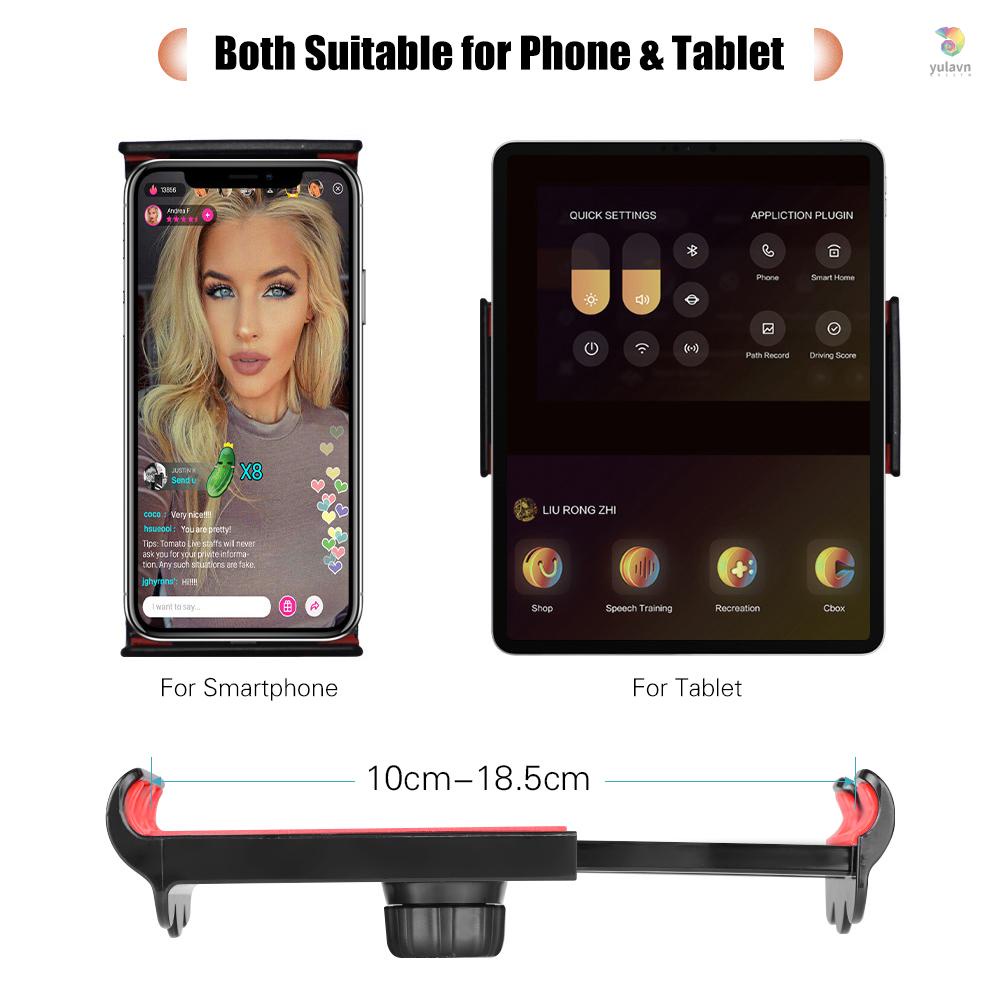 Vòng Đèn LED 26cm / 10inch 3 Màu 10 Cấp Độ 3200-5600K Có Giá Đỡ Điện Thoại / Máy Tính Bảng Đa Ứng Dụng