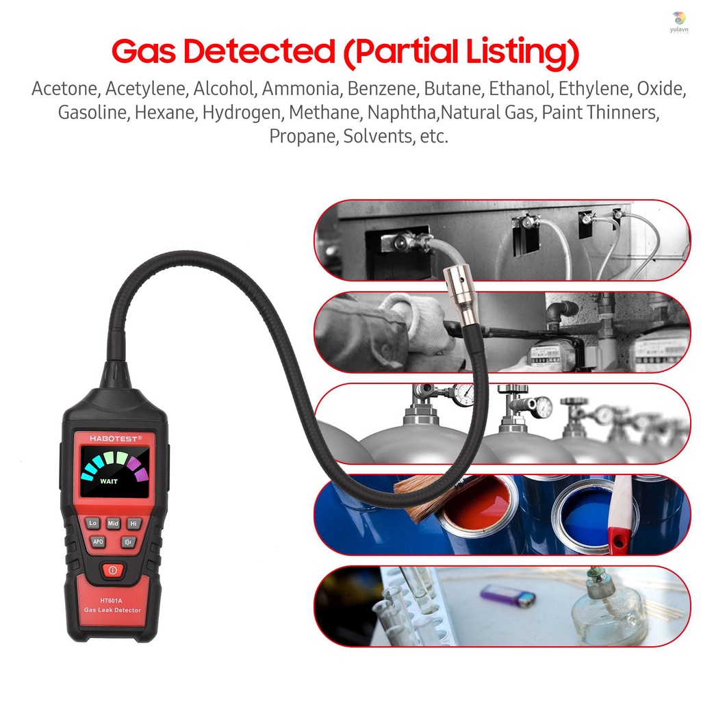 Máy Phân Tích Khí Gas HT601A PPM Chuyên Dụng Cho Hộ Gia Đình