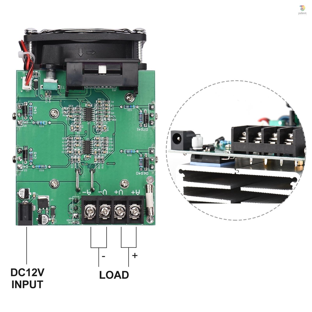 Thiết Bị Kiểm Tra Tải Điện Tử Đa Năng 250W 12V 20A
