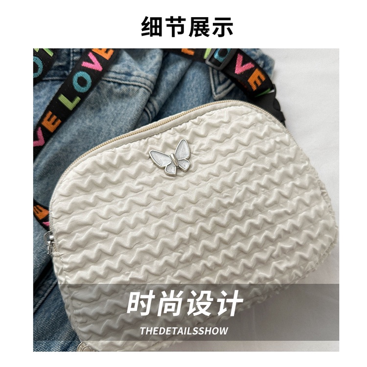 Ba Lô Nylon Màu Trơn Đơn Giản Thời Trang Mùa Xuân Hàn Quốc 2023