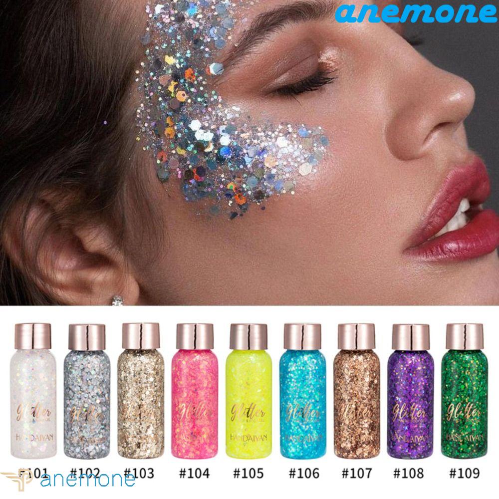 Phấn Mắt Kim Tuyến Dạng Lỏng Lấp Lánh Trang Điểm Nổi Bật Cho Khuôn Mặt