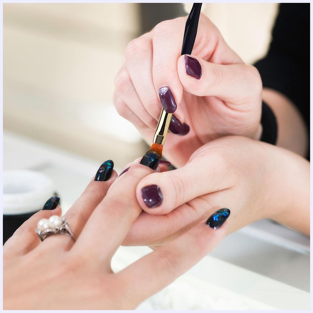 Bàn Chải Sơn Móng Tay Acrylic Dual EndArt Brushes Cho Móng Tay 3 Chiếc Phẳng Tranh Vẽ Lớp Lót Dụng Cụ Làm Móng Cho Tự Làm Móng Tay Nghệ Thuật Thiết Kế Tự Làm Tại Nhà