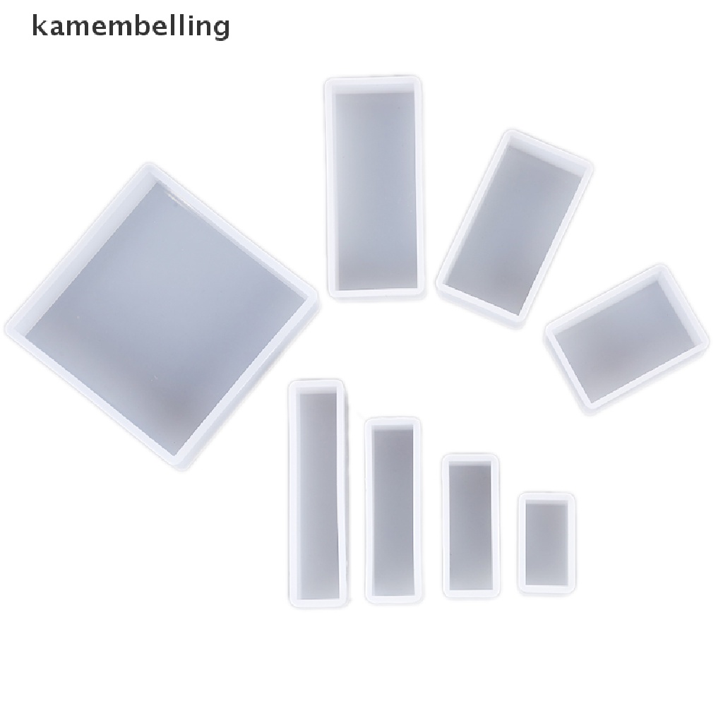 Khuôn Silicone Làm Trang Sức Thủ Công Hình Vuông DIY