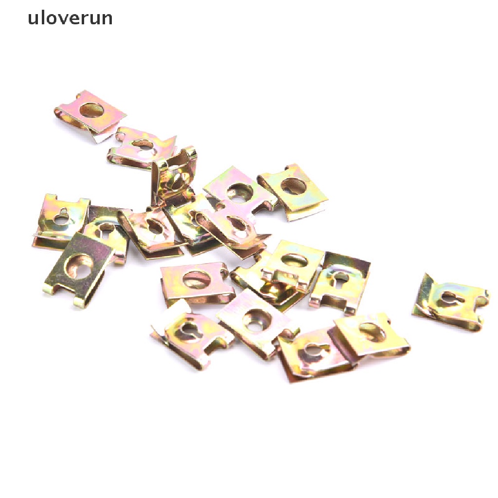 Set 20 Đinh Ốc Chữ U Cho Động Cơ Xe Hơi Tiện Dụng