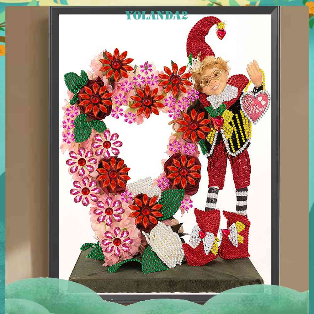 Bộ Tranh Đính Đá 5D Họa Tiết Hoạt Hình Độc Đáo DIY Dùng Trang Trí Nhà Cửa