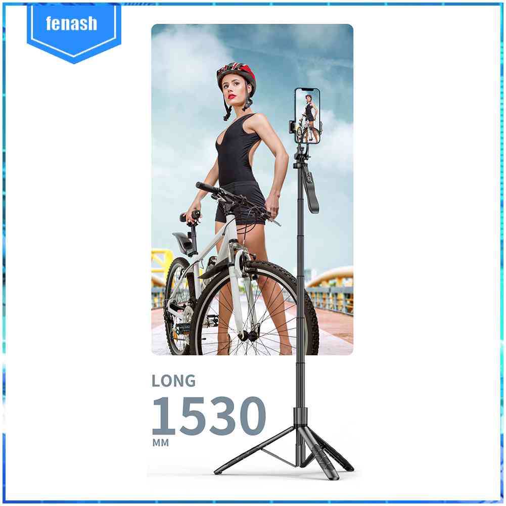 Gậy Chụp Ảnh Tự Sướng Có Thể Mở Rộng Kèm Giá Đỡ Ba Chân Cho IOS Android