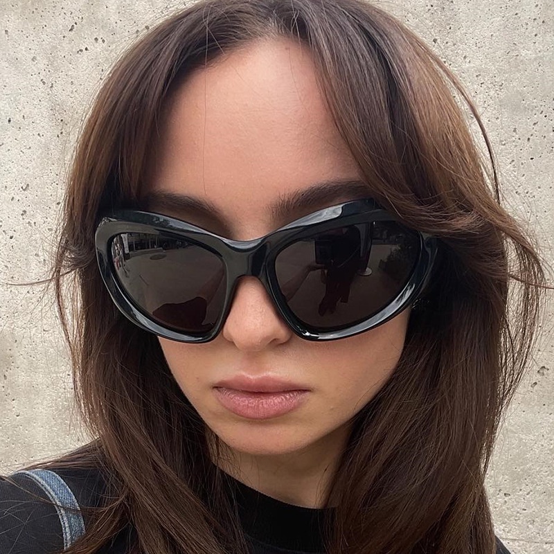Kính Mát Gọng Vuông Thời Trang Mới Cho Nam Nữ Màu Sắc