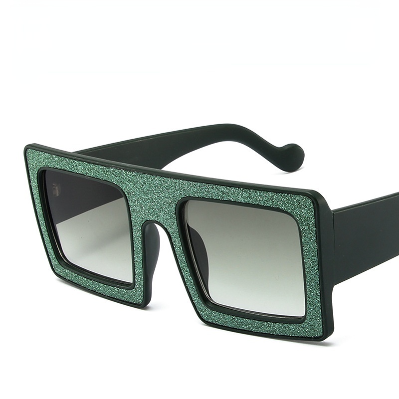 Kính Mát Gọng Vuông Thời Trang Mới Cho Nam Nữ Màu Sắc