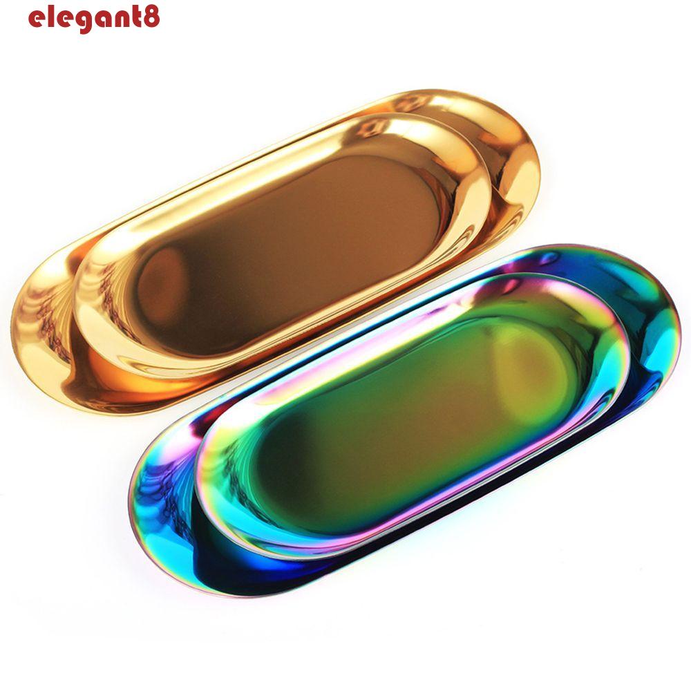 Khay Nhỏ Nhiều Màu Sắc Dùng Đựng Thức Ăn Tráng Miệng Trang Trí