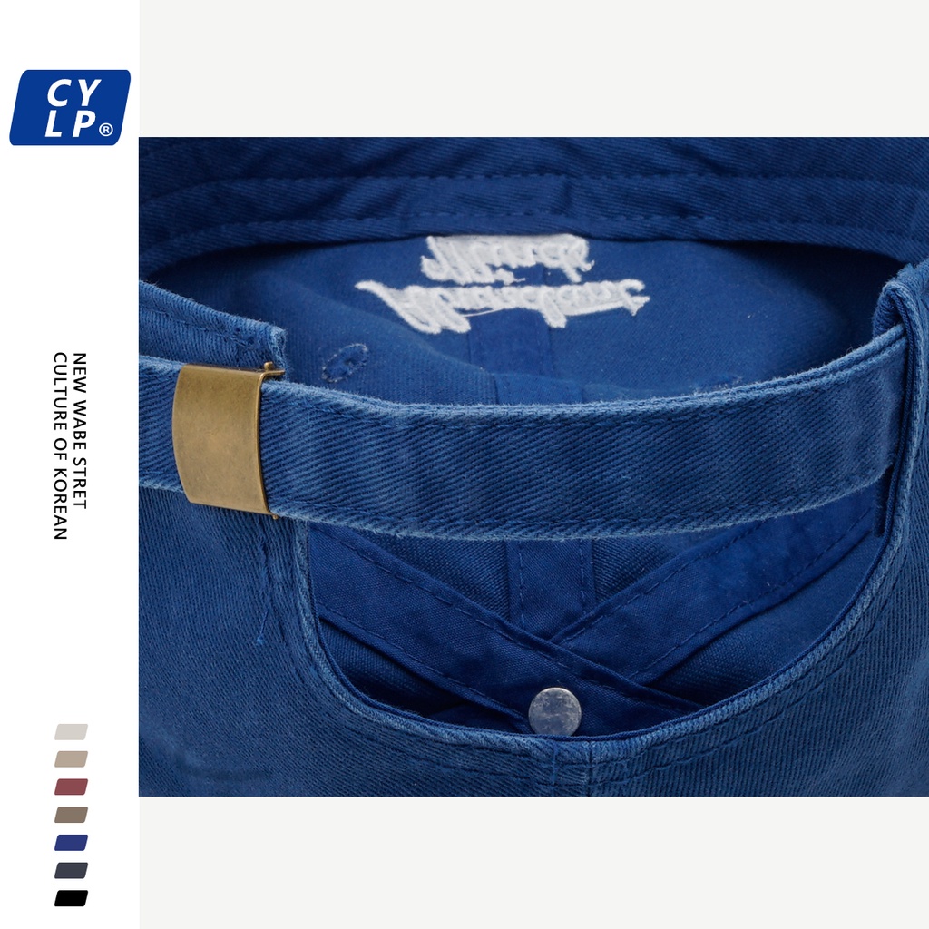 Mũ Lưỡi Trai Thêu Chữ Phong Cách Hàn Quốc Thời Trang Cho Cặp Đôi