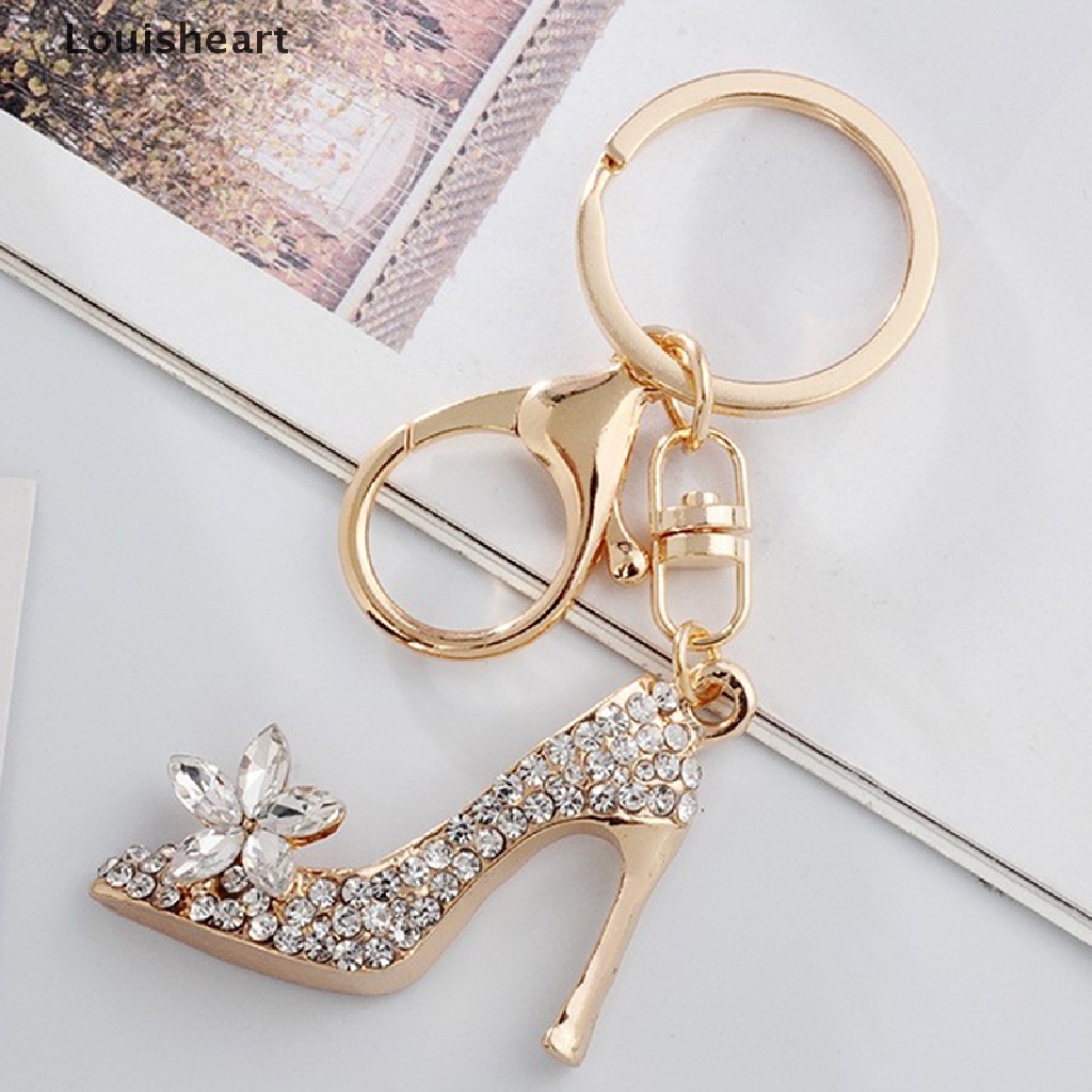 Móc Khóa Hợp Kim Hình Giày Cao Gót Louisheart Dễ Thương