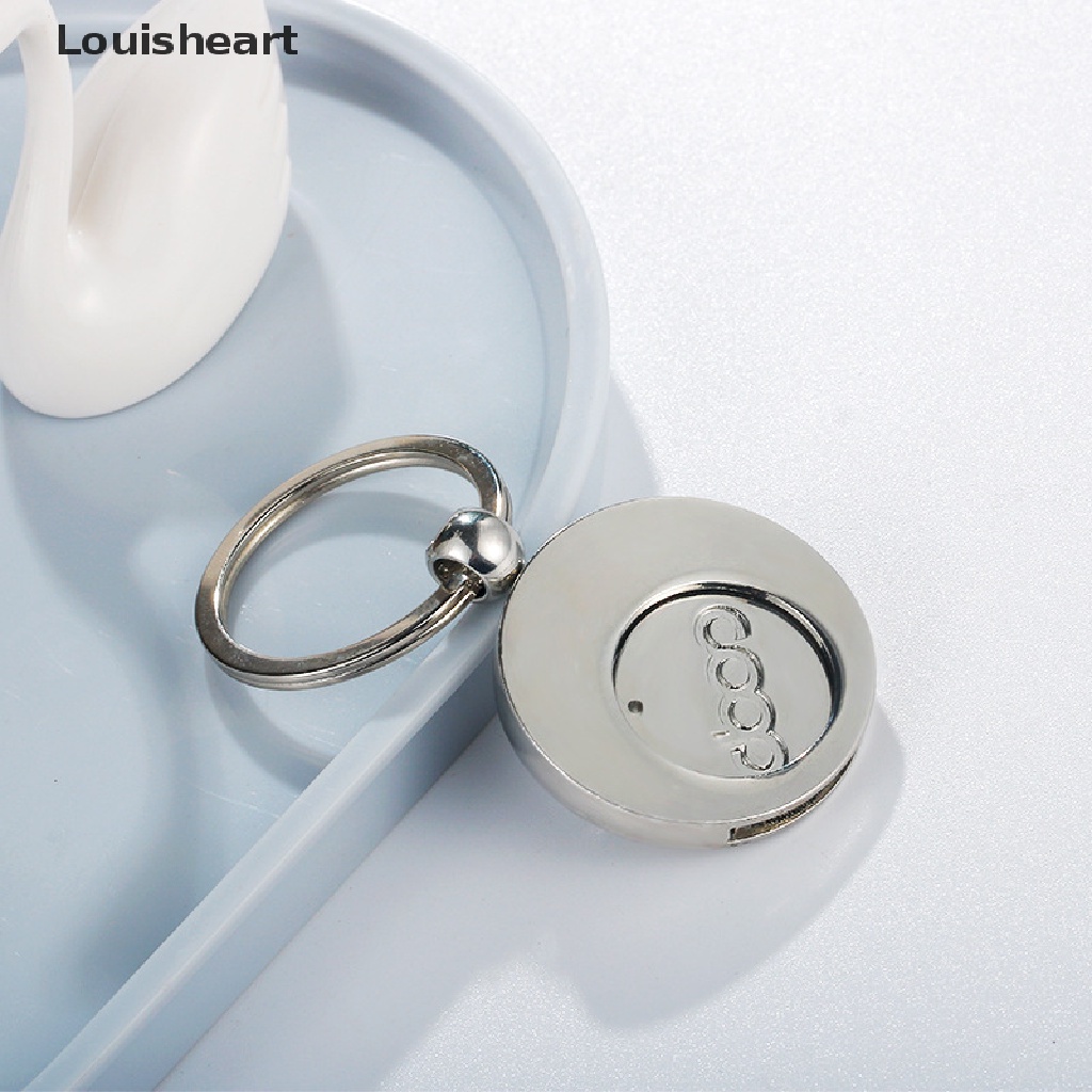 Louisheart Móc Chìa Khóa Xe Hơi Họa Tiết Chữ Cái Tùy Chỉnh Tiện Dụng