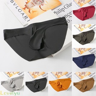 ⭐2023 ⭐Men Underwear Soft Solid Thong Bikini Underpants Breathable Bulge Pouch