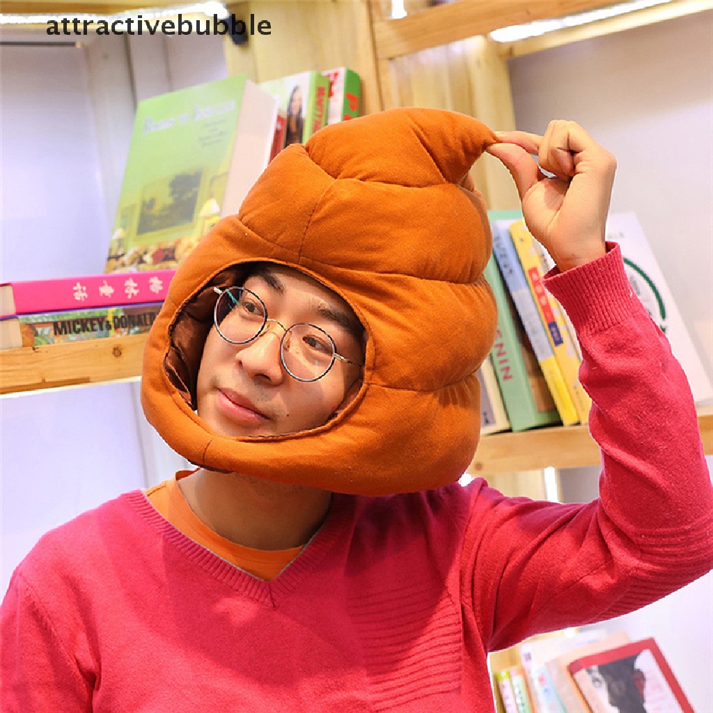 Atvn Mũ Nhồi Bông Hình Shit Vui Nhộn Sáng Tạo Dễ Thương