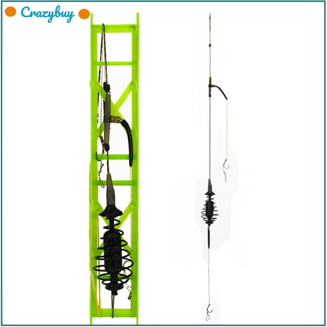 Cr Lồng Giữ Mồi Câu Cá Dạng Lò Xo Dài 30g-60g