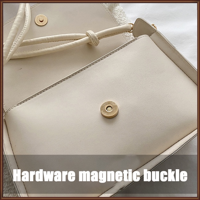 Túi Đeo Vai Đa Năng Bằng Da Nhân Tạo Màu Trơn Phối Khóa Kéo Phong Cách Retro Thời Trang Dành Cho Nữ