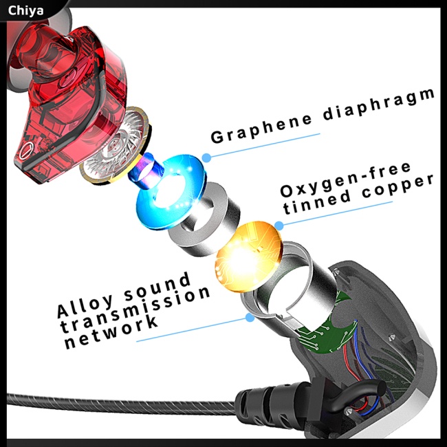 Tai Nghe Nhét Tai Có Dây 3.5mm Phong Cách Thể Thao Cho Điện Thoại / Máy Tính Bảng