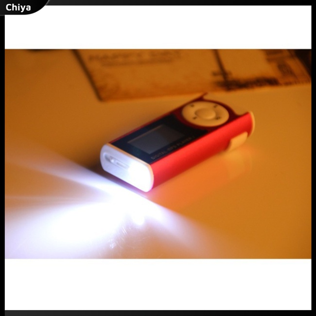 Máy Nghe Nhạc MP3 Màn Hình Lcd Có Thể Sạc Lại Hỗ Trợ Thẻ Nhớ Micro Tf Sd