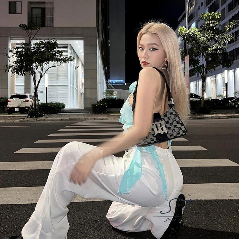 Áo Hai Dây Mini Màu Trơn Thời Trang Mùa Hè Cho Nữ CY03