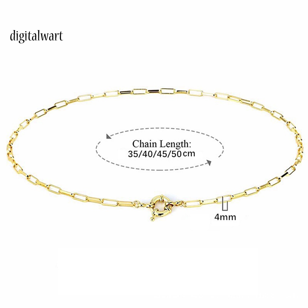 Kỹ Thuật Số| Vòng cổ HợP Kim HìNh Oval ĐíNh Đá Xinh XắN