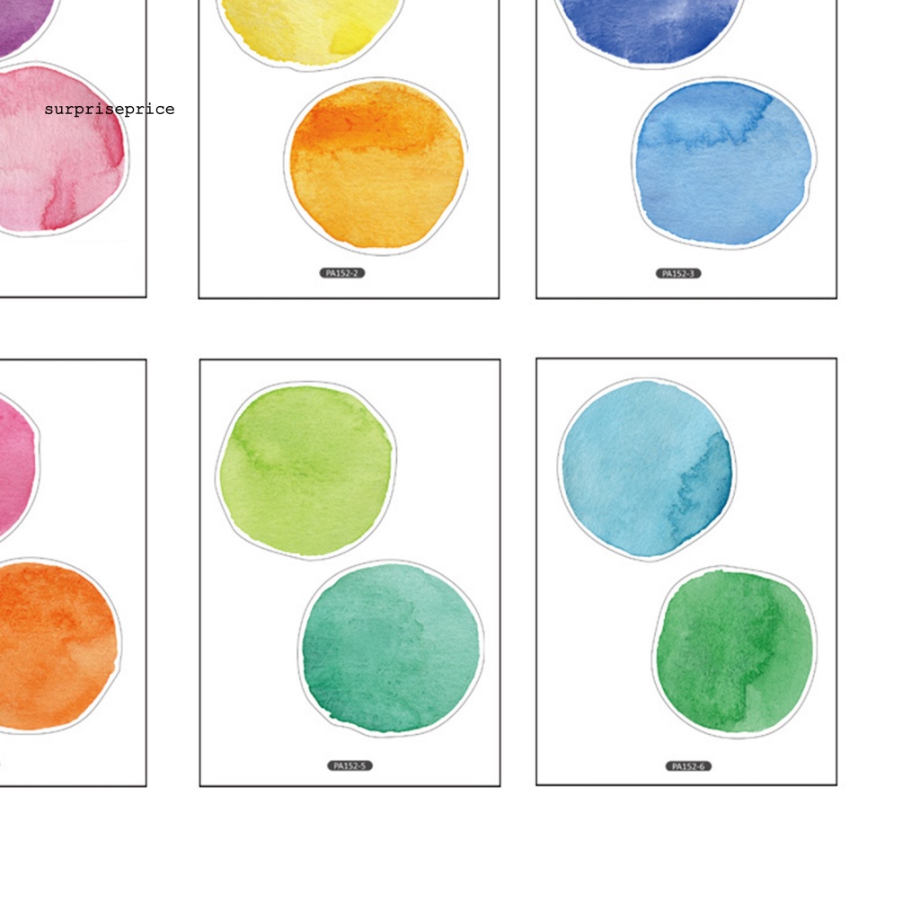 1 Set Sticker Dán Tường Bằng PVC Chống Nước Họa Tiết Chấm Bi