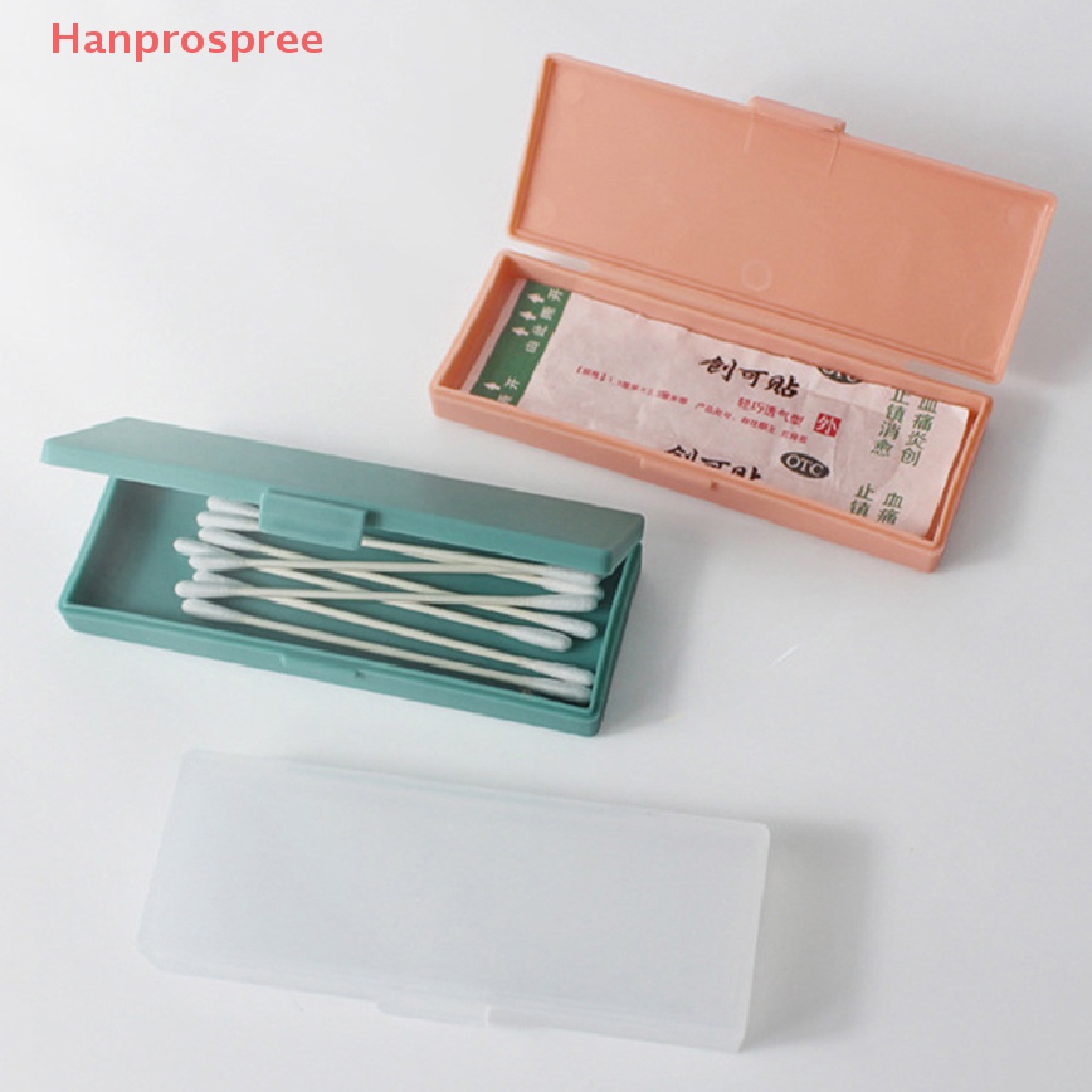 Hanprospree > Hộp Đựng Tăm Bông / Kềm Cắt Móng Tay Mini Chống Bụi Tốt