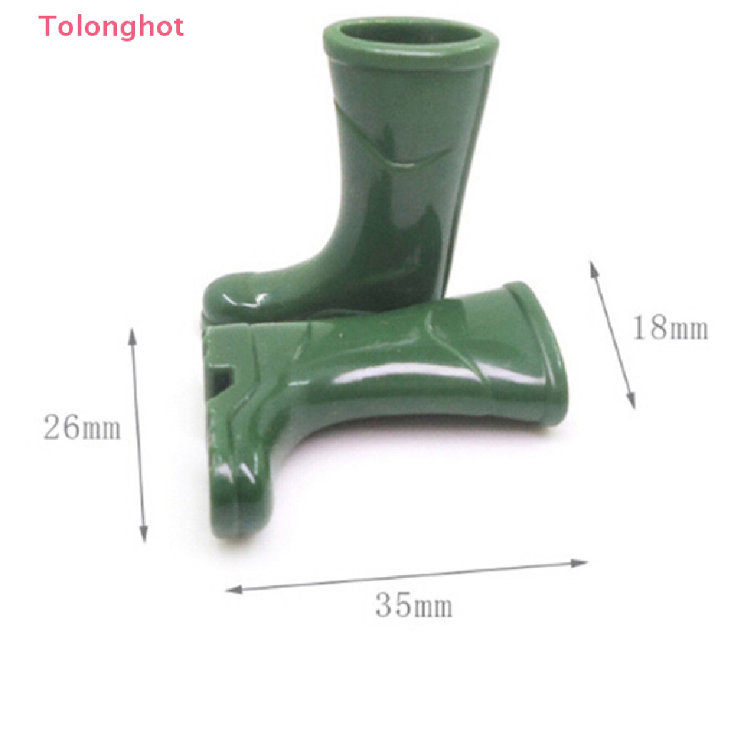 Giày Bốt Cao Su Đi Mưa Trang Trí Nhà Búp Bê Tỉ Lệ 1 / 12