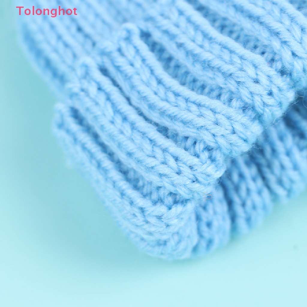 Nón Beanie Dệt Kim Thời Trang Cho Nhà Búp Bê Tỉ Lệ 1 / 6