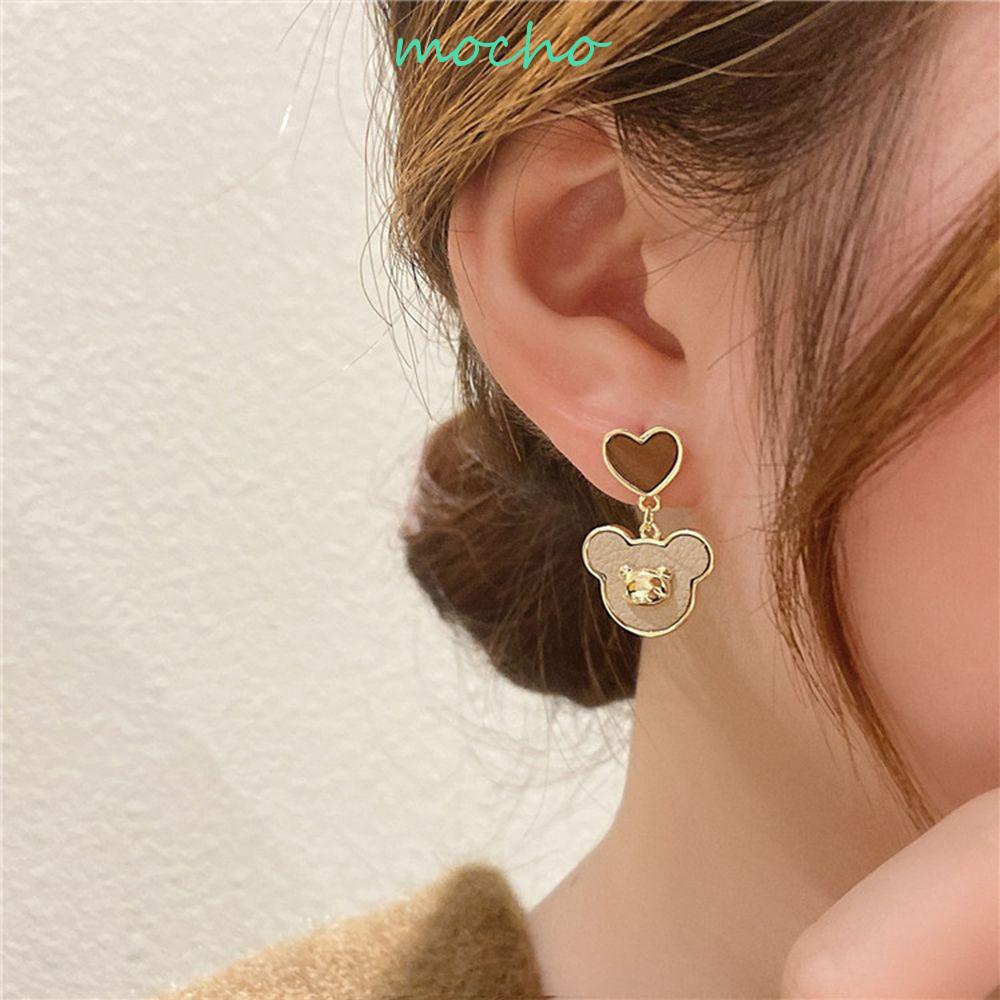 Bông Tai Hình Chú Chuột Phong Cách Hàn Quốc Dễ Thương