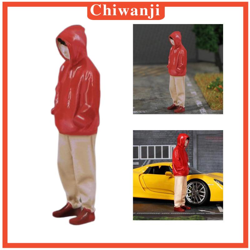 [Chiwanji] Mô Hình Búp Bê Mặc Quần Áo Đỏ Tỉ Lệ 1 / 24