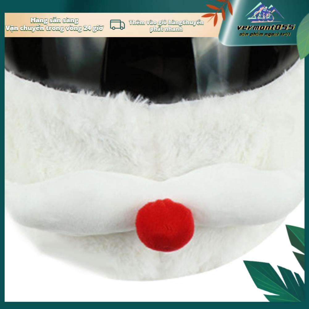 Vermont055 Mũ Bảo Hiểm Xe Máy Bao Phong Cách Hoạt Hình Chống Gió Mềm PP Thun Cotton Dễ Thương Dành Cho Đi Ngoài Trời