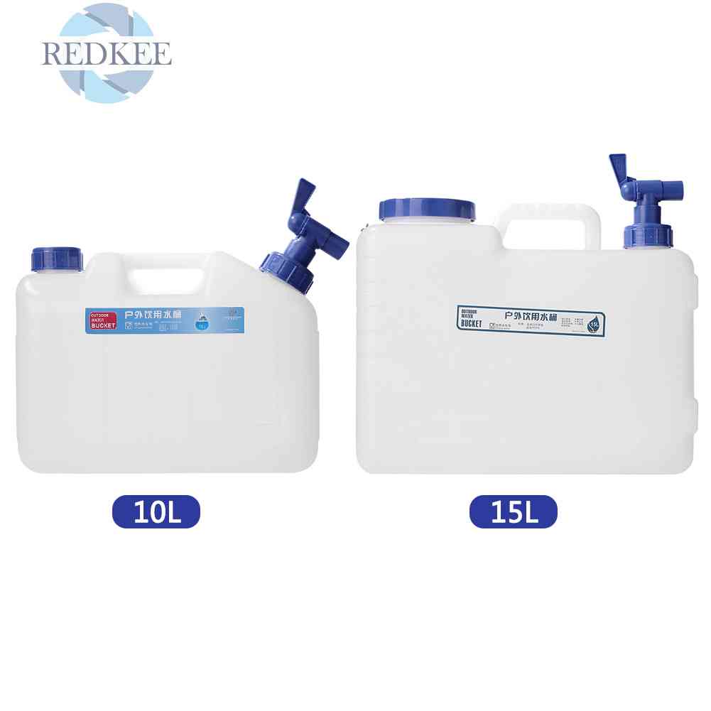 Bình Đựng Nước 15L Kèm Vòi Tiện Dụng Cho Hoạt Động Ngoài Trời Kèm 2 Tay Cầm