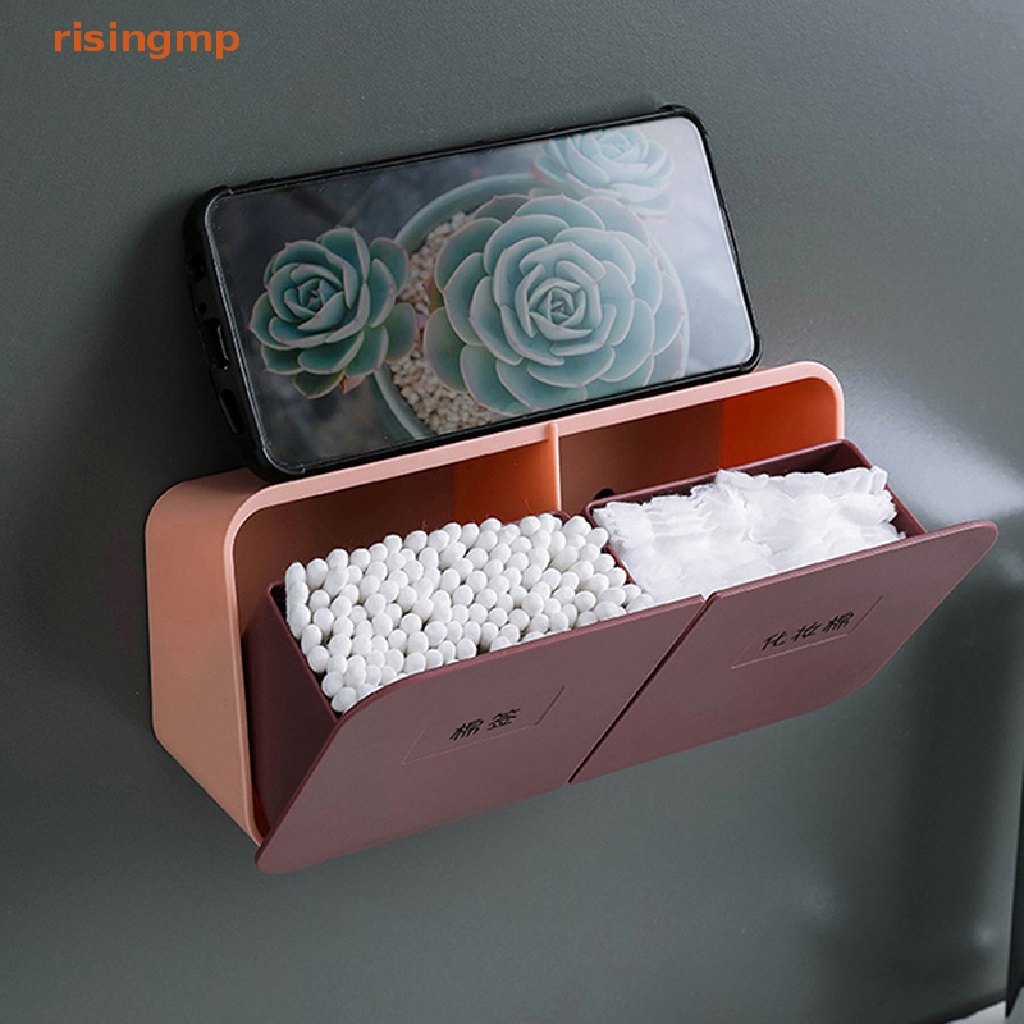 Giá Đỡ Bông Tăm Gắn Tường Nhà Tắm Tiện Dụng