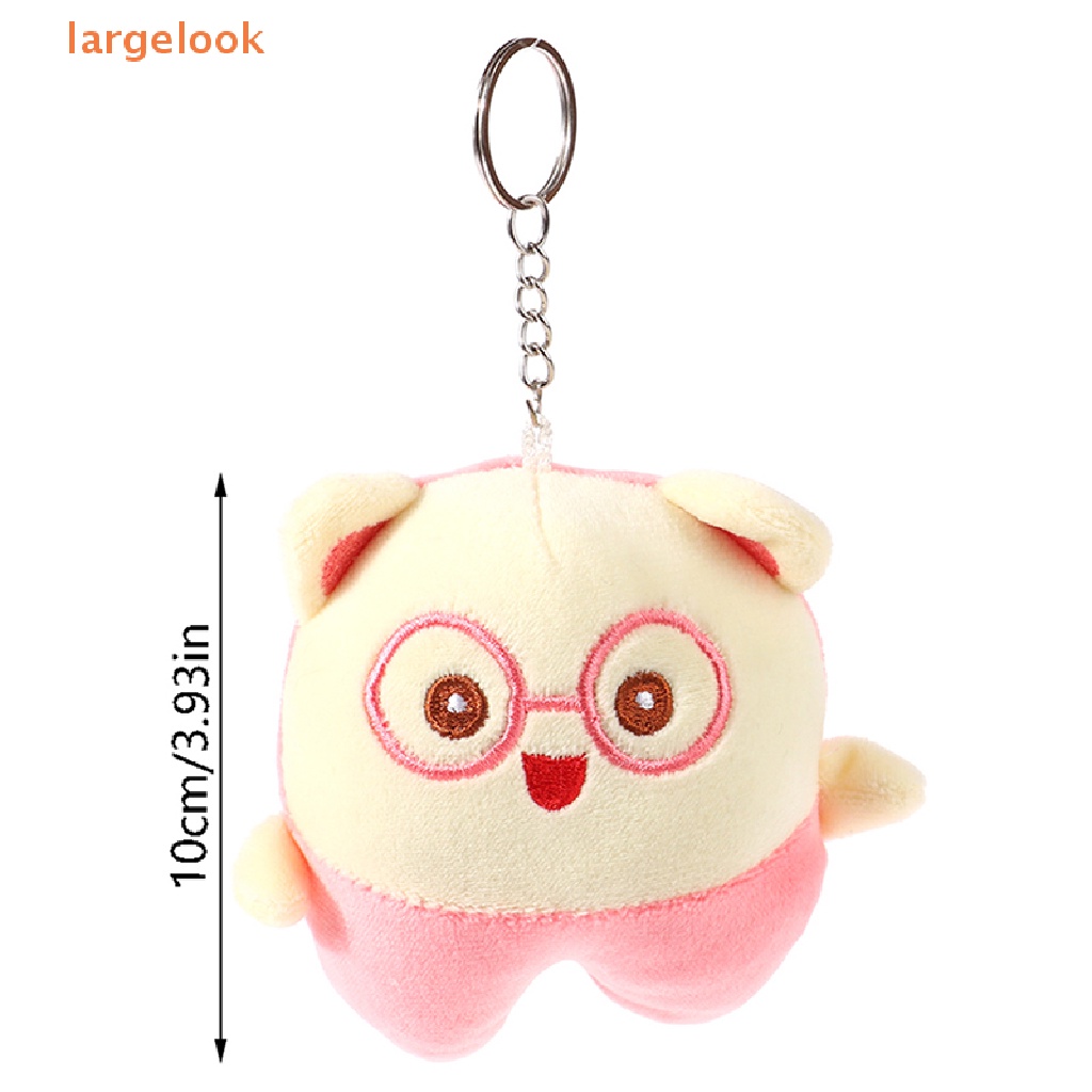 Móc Khóa Hình Gấu Nhồi Bông 10CM Mềm Mại Đáng Yêu