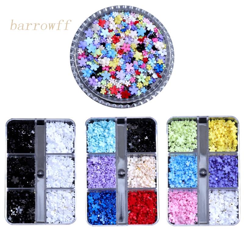 Phụ Kiện Hoa Đính Trang Trí Móng Tay 3D Bằng Acrylic