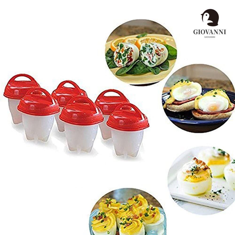 Dụng Cụ Chần Trứng Bằng Silicone Chống Dính Tiện Dụng