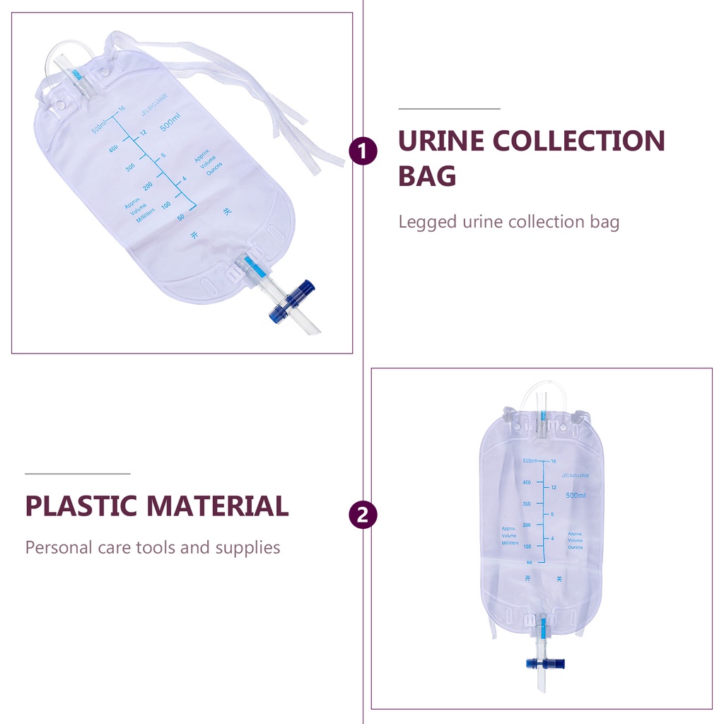 Set 4 Van Thoát Nước Tiểu Di Động Cho Nam