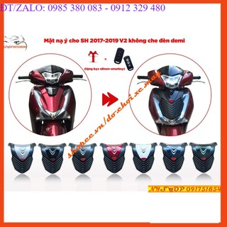 🍁 mặt nạ kiểu ý cho sh 2017-2019 v2 không che đèn demi 🍁
