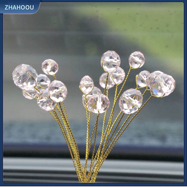☃Nhà Cửa☃ Phụ Kiện Hạt Pha Lê Hình Trái Cây May Mắn Nhiều Màu Trang Trí Nội Thất Xe Hơi
