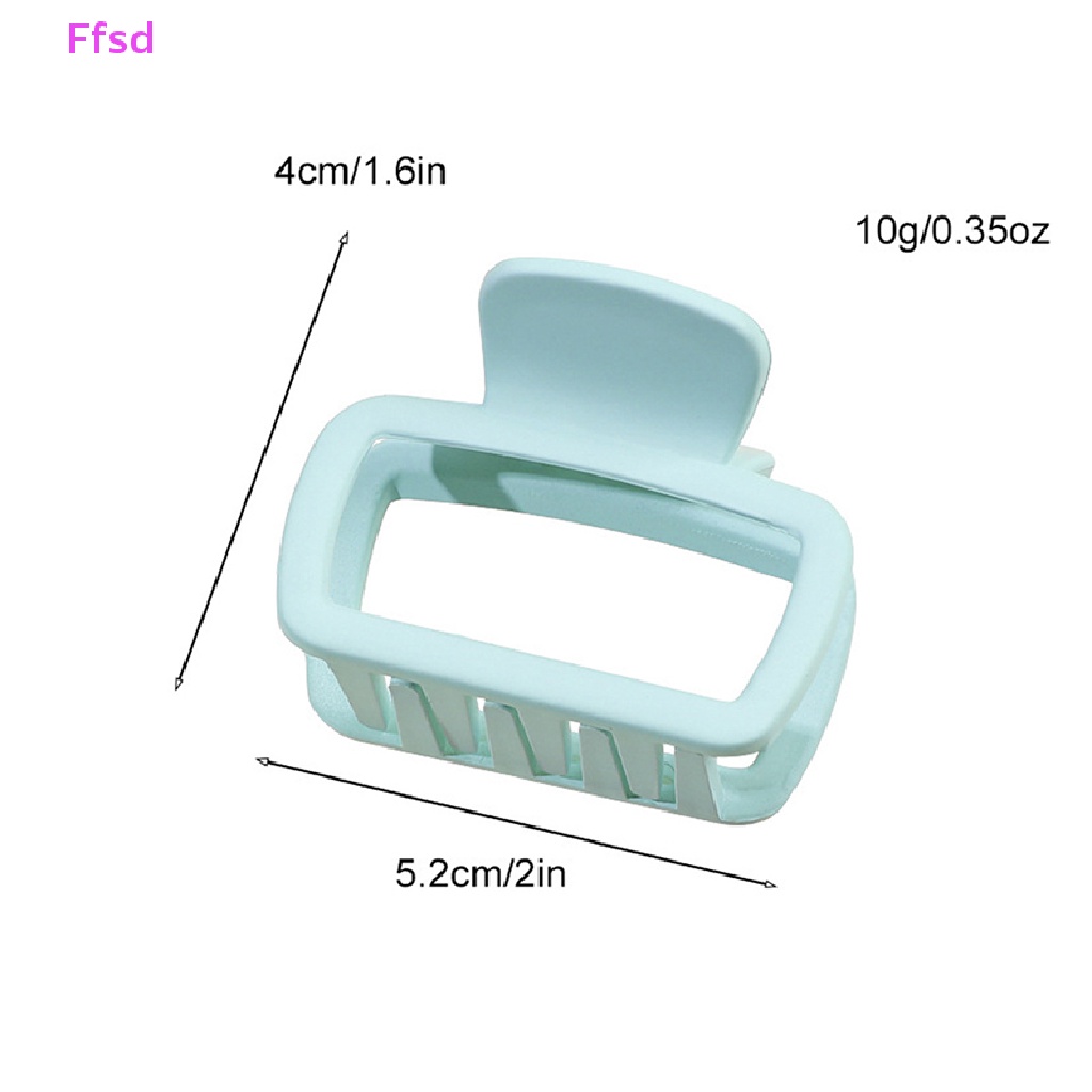 Kẹp Tóc Hình Vuông Thanh Lịch Thời Trang Hàn Quốc Cho Nữ