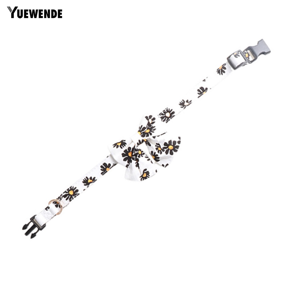 Vòng Cổ Thú Cưng Họa Tiết Hoa Dễ Thương