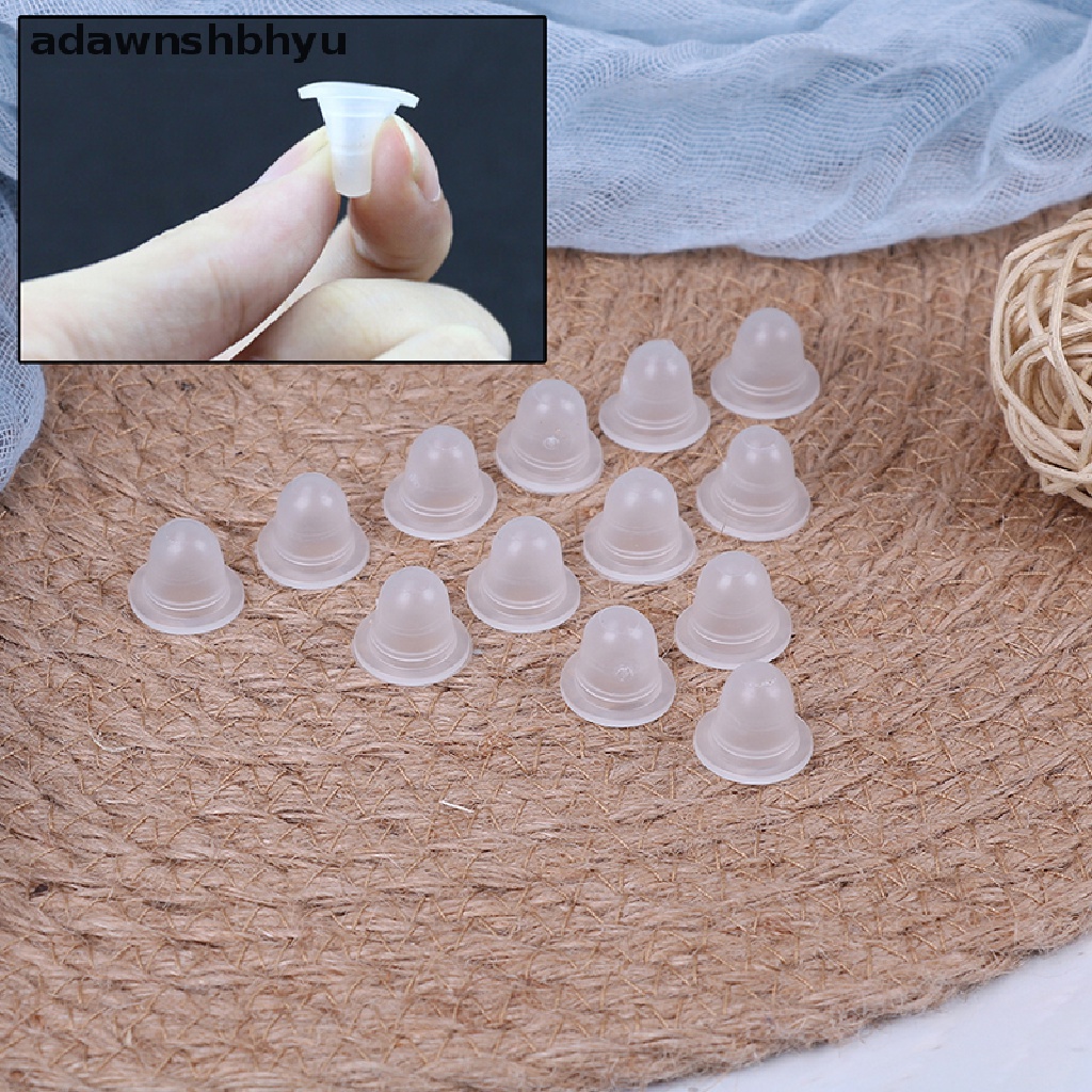 Set 100 Cốc Silicon Mềm Đựng Mực Xăm Chuyên Dụng