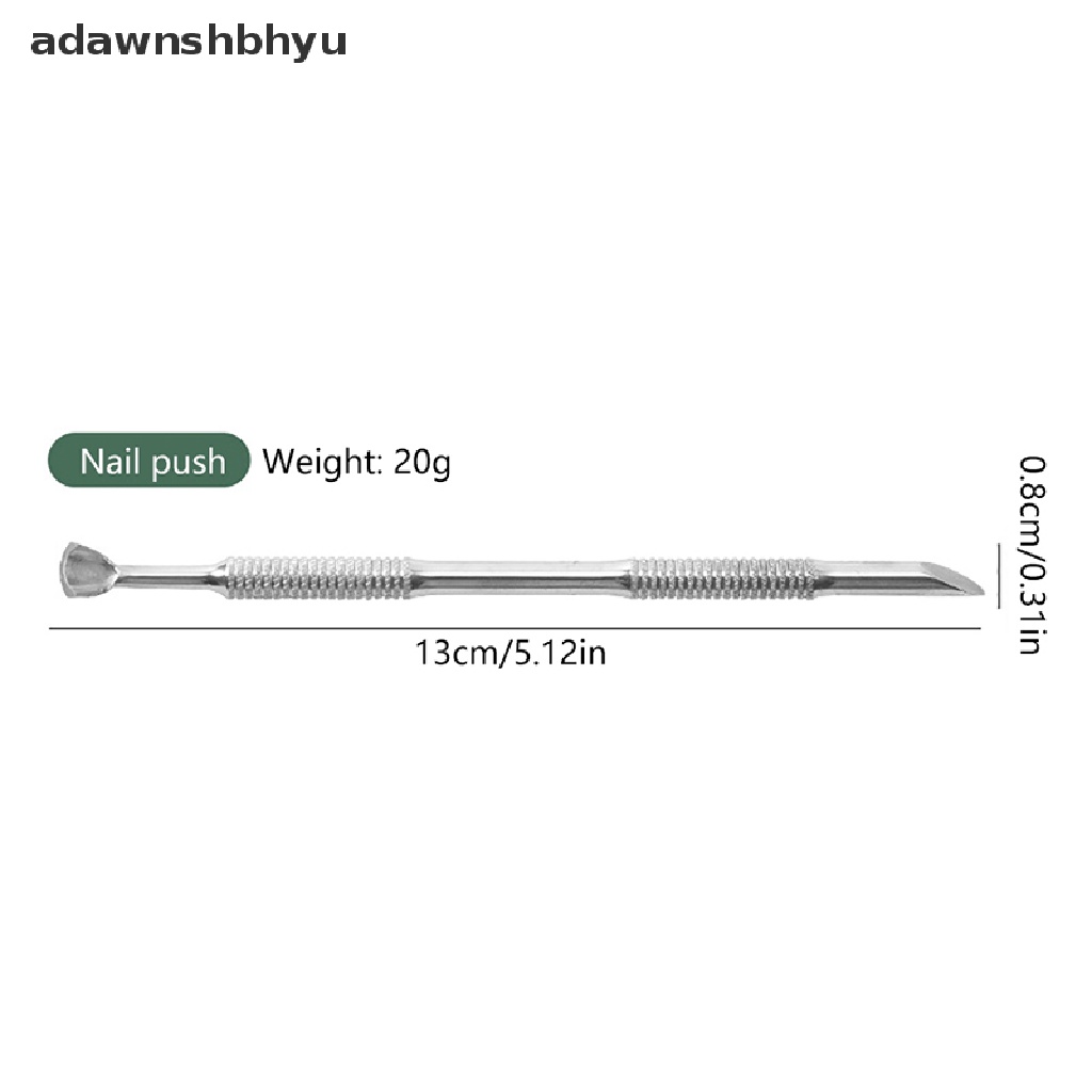 Muỗng Hai Đầu Bằng Thép Không Gỉ Dùng Để Trang Trí Móng Nghệ Thuật