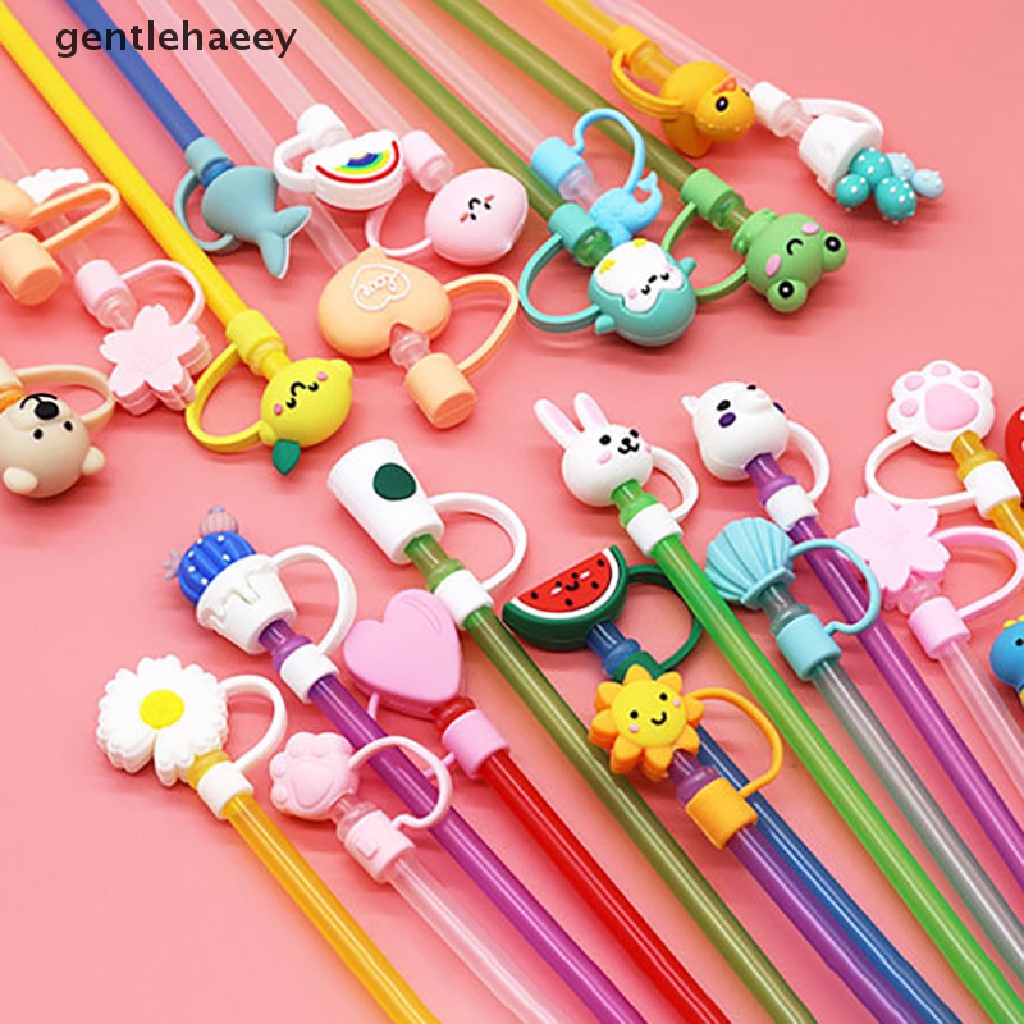 Nút Bịt Ống Hút Bằng Silicone Chống Bụi Có Thể Tái Sử Dụng