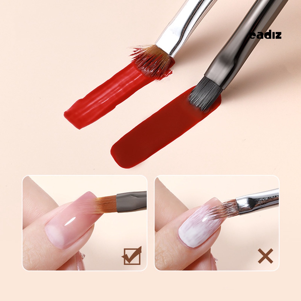Cọ Vẽ Trang Trí Móng Tay Nghệ Thuật Bằng Lông Mềm Mại Không Phai Màu Có Thể Tái Sử Dụng
