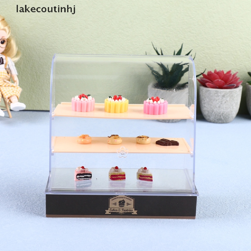 1 Set Giá Đỡ Trưng Bày Bánh Kem Mini 1: 12 Trang Trí Phòng Khách / Nhà Búp Bê